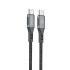 Кабель Intaleo CBGPD60WTT1 USB Type-C-USB Type-C (M/M) 1.2 м Grey (1283126518096)