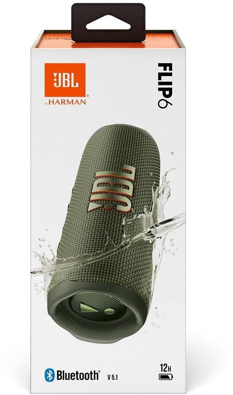 Акустична система JBL Flip 6 Green (JBLFLIP6GREN)