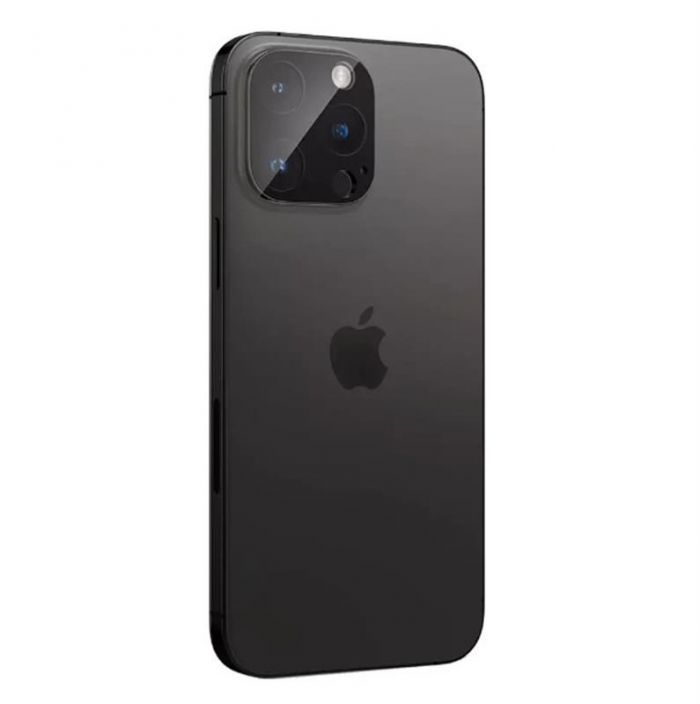 Захисне скло BeCover для камери Apple iPhone 14 Pro Max Black (708083)