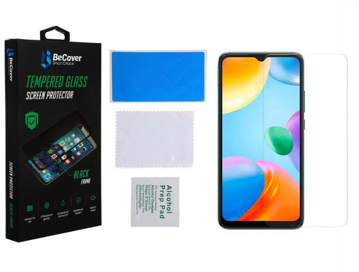 Захисне скло BeCover для Xiaomi Poco C40 Crystal Clear Glass 3D (708171)