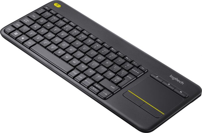 Клавіатура бездротова Logitech K400 Plus Black (920-007145)