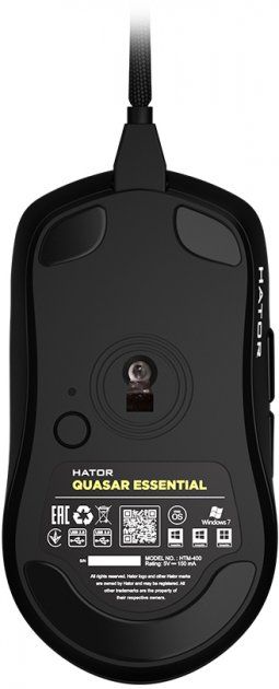 Миша Hator Quasar Essential Black (HTM-400)