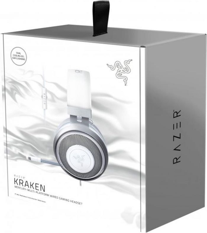 Гарнітура Razer Kraken Multi Platform Mercury Edition (RZ04-02830400-R3M1)