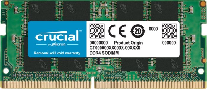 Модуль пам`ятi SO-DIMM 16GB/3200 DDR4 Micron Crucial (CT16G4SFRA32A)