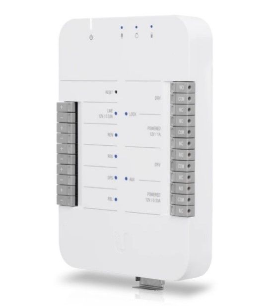 Котролер доступу Ubiquiti UniFi Access UA-Hub (4xGE PoE, PoE ++, DIN Rail)