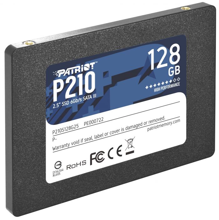 Накопичувач SSD 128GB Patriot P210 2.5" SATAIII TLC (P210S128G25)