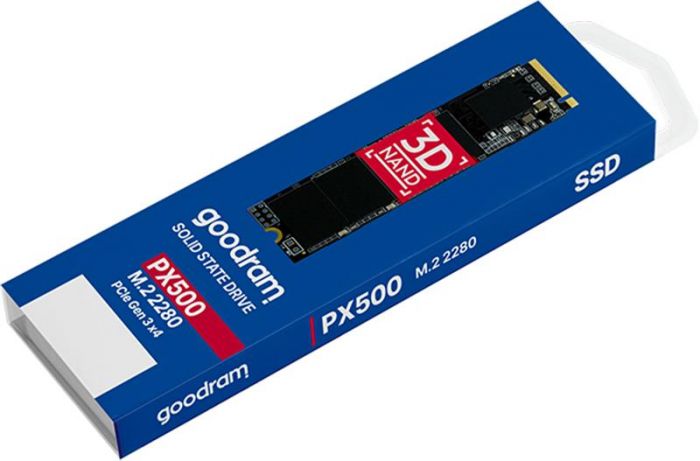 Накопичувач SSD 1TB Goodram PX500 M.2 2280 PCIe 3.0 x4 NVMe 3D TLC (SSDPR-PX500-01T-80-G3)