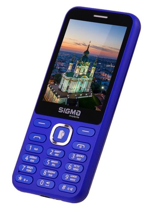 Мобiльний телефон Sigma mobile X-style 31 Power Type-C Dual Sim Blue