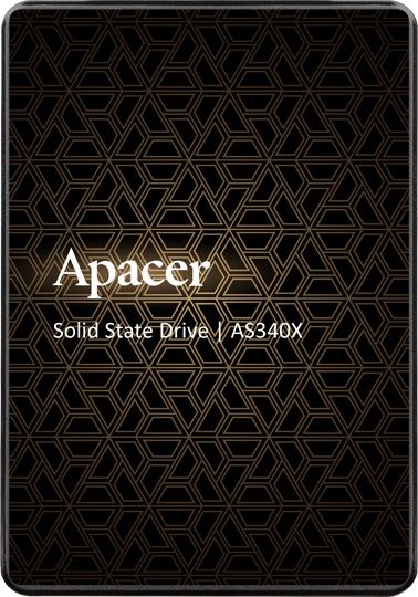 Накопичувач SSD 480GB Apacer AS340X 2.5" SATAIII TLC (AP480GAS340XC-1)