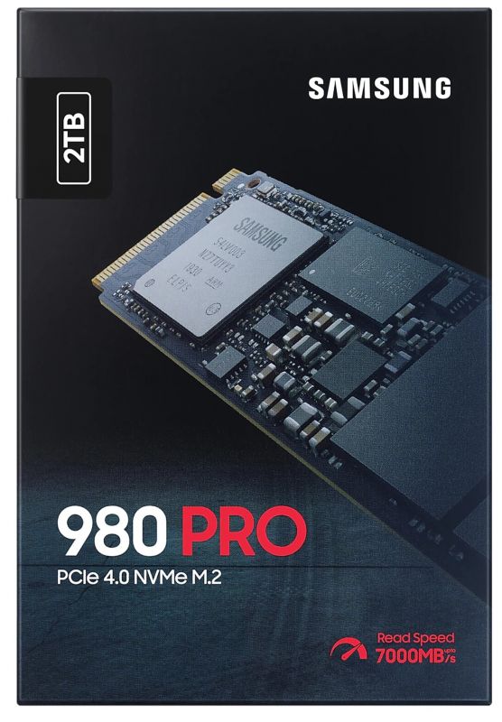 Накопичувач SSD  2ТB Samsung 980 PRO M.2 2280 PCIe 4.0 x4 NVMe V-NAND MLC (MZ-V8P2T0BW)9