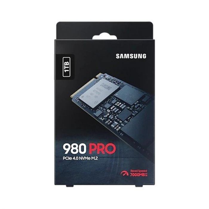 Накопичувач SSD  1ТB Samsung 980 PRO M.2 2280 PCIe 4.0 x4 NVMe V-NAND MLC (MZ-V8P1T0BW)