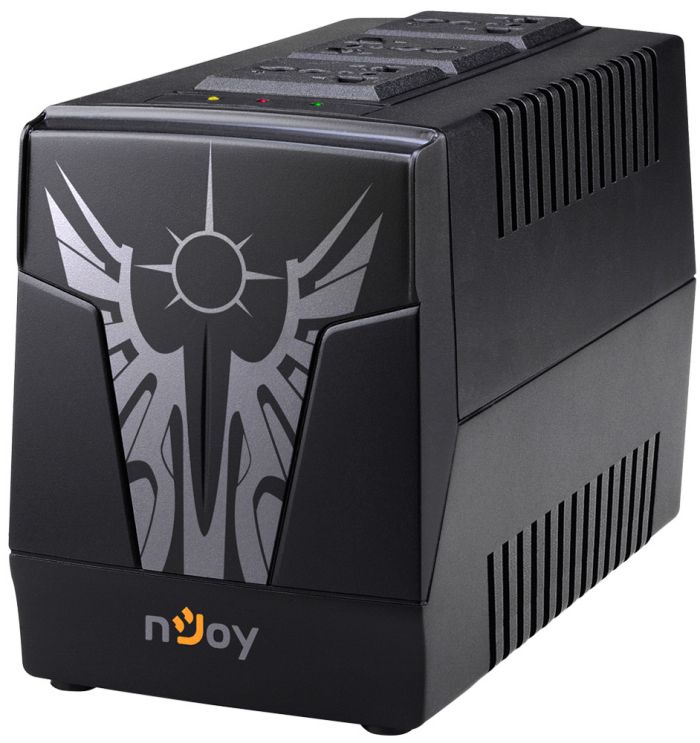 Стабілізатор NJOY Paladin 1000 (PWAV-10003PL-AZ01B) AVR, 3 розетки