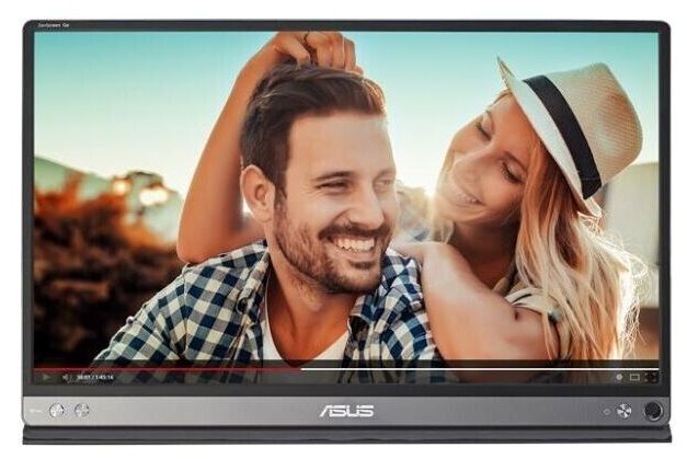 Монiтор Asus 15.6" MB16AP (90LM0381-B02170) IPS Dark Gray