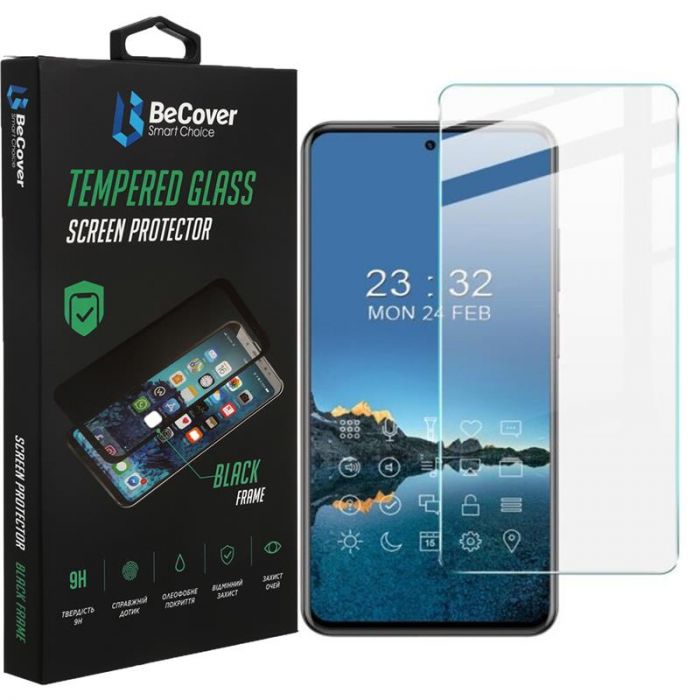 Захисне скло BeCover для ZTE Blade V40/V40 Pro Crystal Clear Glass 3D (708561)