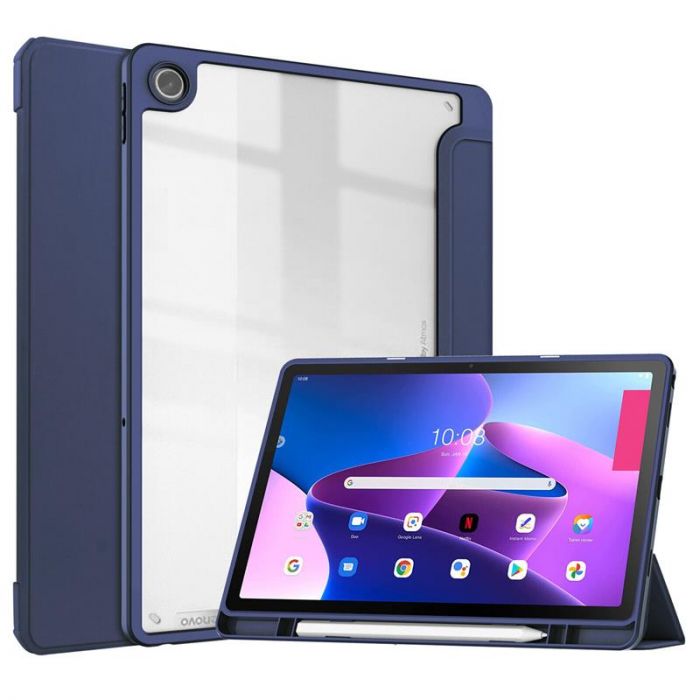 Чохол-книжка BeCover Soft Edge для Lenovo Tab M10 Plus TB-125F (3rd Gen)/K10 Pro TB-226 10.61" Deep Blue (708367)