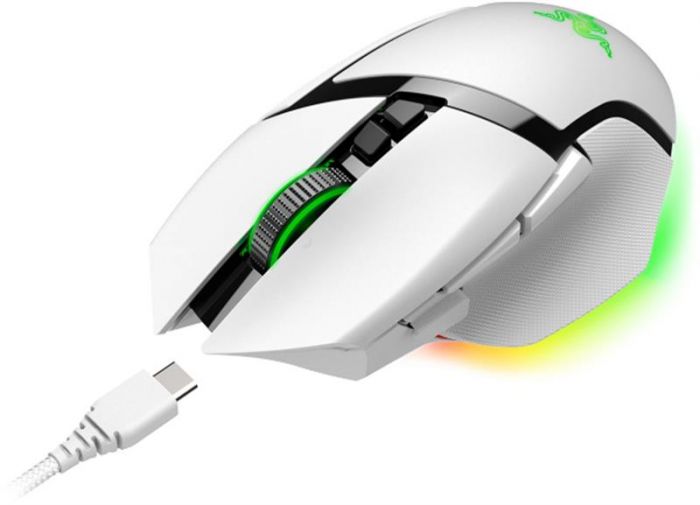 Миша Razer Basilisk V3 Pro White (RZ01-04620200-R3G1)