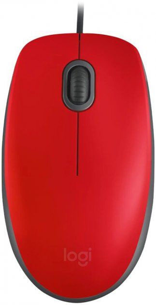 Миша Logitech M110 Silent Red (910-006759)