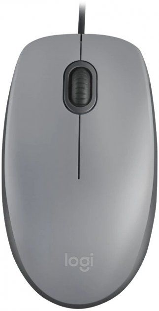 Миша Logitech M110 Silent Mid Gray (910-006760)