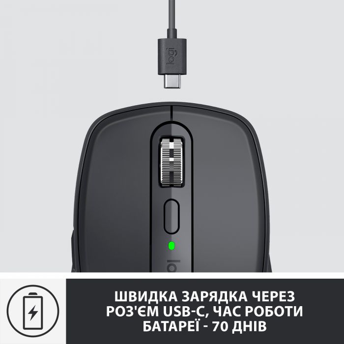 Миша бездротова Logitech MX Anywhere 3 Wireless Graphite (910-005988)