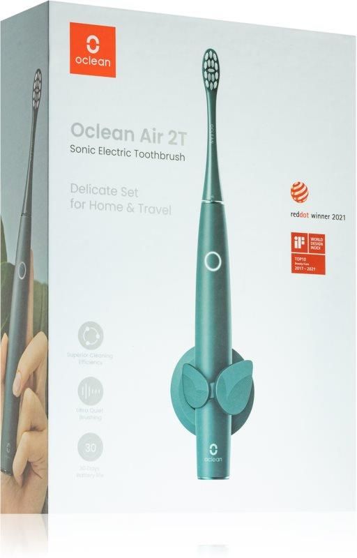 Розумна зубна електрощітка Oclean Air 2T Electric Toothbrush Green (6970810552331)