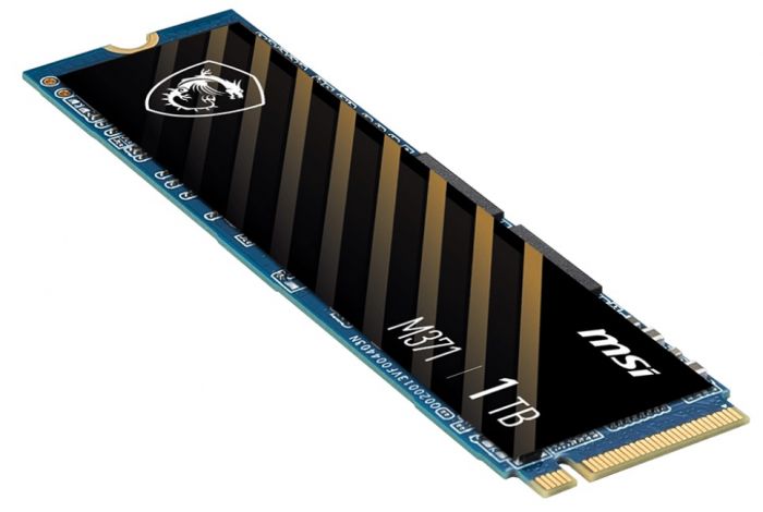 Накопичувач SSD 1TB MSI Spatium M371 M.2 2280 PCIe 3.0 x4 NVMe 3D NAND TLC (S78-440L870-P83)_акція