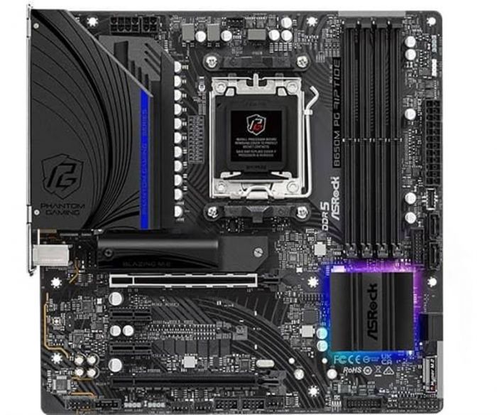 Материнська плата ASRock B650M PG Riptide Socket AM5