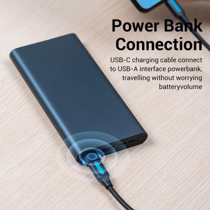 Перехідник Vention USB - USB Type-C V 2.0 (M/F) Black (CDWB0)