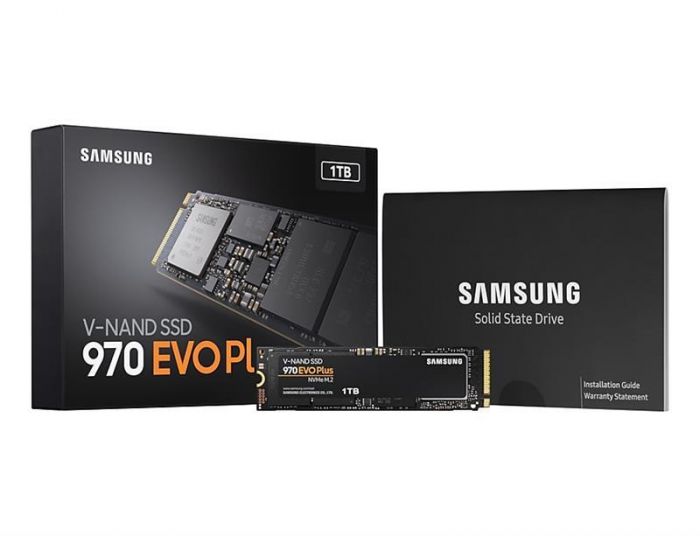 Накопичувач SSD  1ТB Samsung 970 EVO Plus M.2 PCIe 3.0 x4 V-NAND MLC (MZ-V7S1T0BW)