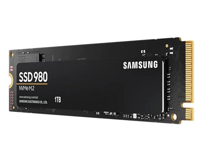 Накопичувач SSD  1ТB Samsung 980 M.2 2280 PCIe 3.0 x4 NVMe V-NAND MLC (MZ-V8V1T0BW)