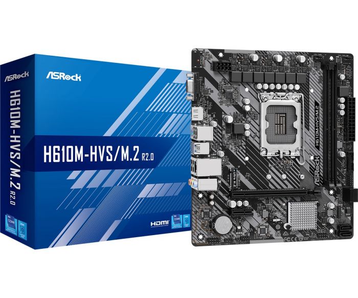 Материнська плата ASRock H610M-HVS/M.2 R2.0 Socket 1700