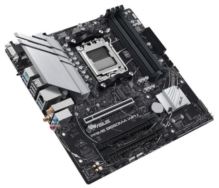 Материнська плата Asus PRIME B650M-A WiFi II Socket AM5