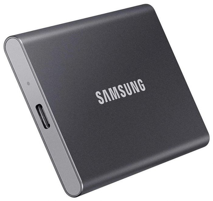 Накопичувач зовнішній SSD 2.5" USB 4.0TB Samsung T7 Titan Gray (MU-PC4T0T/WW)