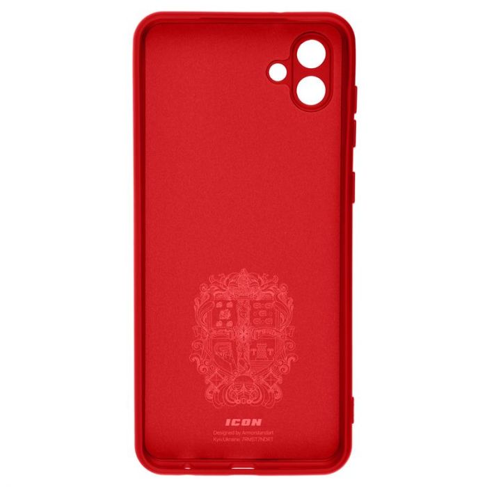 Чохол-накладка Armorstandart Icon для Samsung Galaxy A04 SM-A045 Camera cover Red (ARM63907)