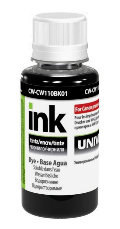 Чорнило ColorWay Canon Universal (Black) (CW-CW110BK01) 100мл