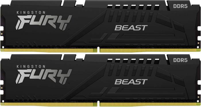 Модуль пам`яті DDR5 2x8GB/6000 Kingston Fury Beast Black (KF560C30BBEK2-16)