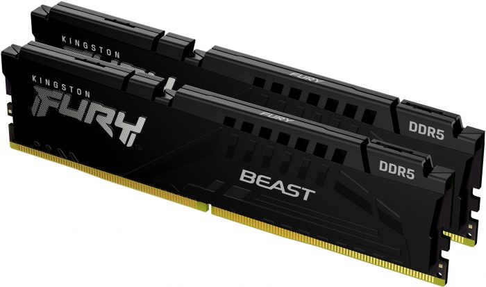 Модуль пам`яті DDR5 2x8GB/6000 Kingston Fury Beast Black (KF560C30BBEK2-16)