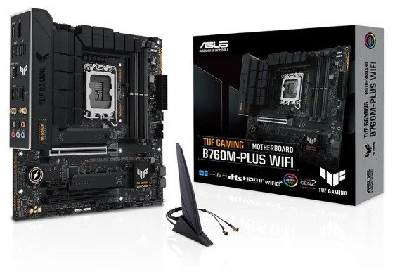 Материнська плата Asus TUF Gaming B760M-Plus WiFi Socket 1700