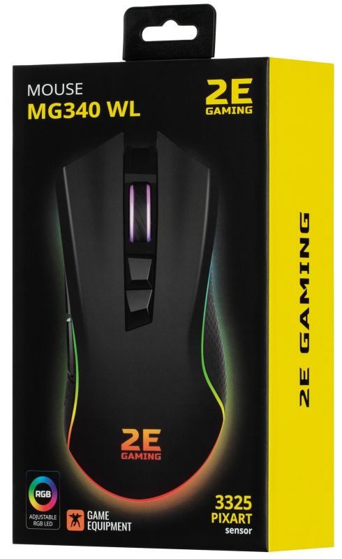 Миша бездротова 2E Gaming MG340 WL Black (2E-MG340UB-WL) 