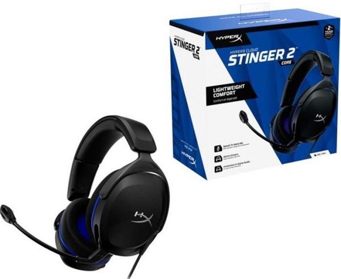 Гарнiтура HyperX Cloud Stinger 2 для PS5/PS4 Black (6H9B6AA)