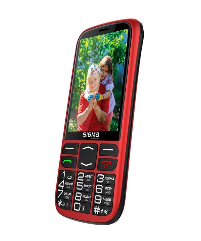 Мобільний телефон Sigma mobile Comfort 50 Optima Type-C Dual Sim Red (4827798122327)