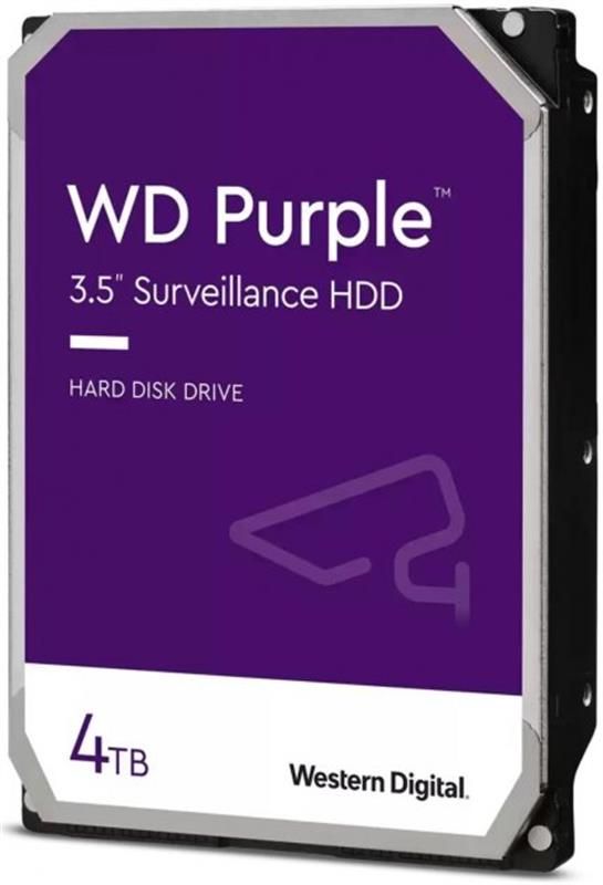 Накопичувач HDD SATA 4.0TB WD Purple 5400rpm 256MB (WD43PURZ)