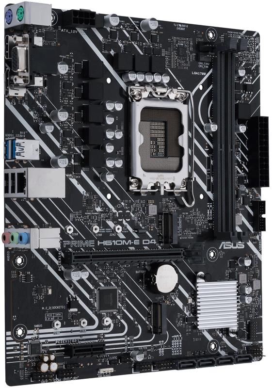 Материнська плата Asus Prime H610M-E D4-CSM Socket 1700