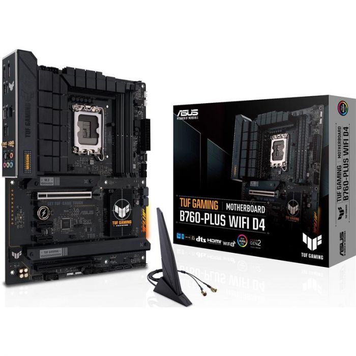 Материнська плата Asus TUF Gaming B760-Plus WiFi D4 Socket 1700