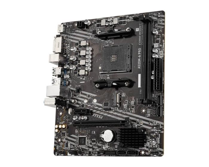 Материнська плата MSI A520M-A Pro Socket AM4