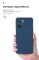 Чохол-накладка Armorstandart Icon для Oppo A57s 4G Camera cover Dark Blue (ARM68119)
