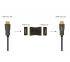 Адаптер Cablexpert HDMI - HDMI (F/F), F19, Black (A-HDMI-FF)