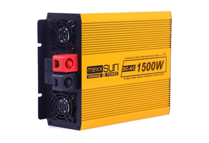 Інвертор напруги Mexxsun YX-1500W-S, 12V/220V, 1500W (29180)