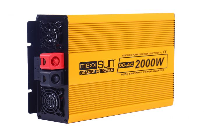 Інвертор напруги Mexxsun YX-2000W-S, 12V/220V, 2000W (29182)