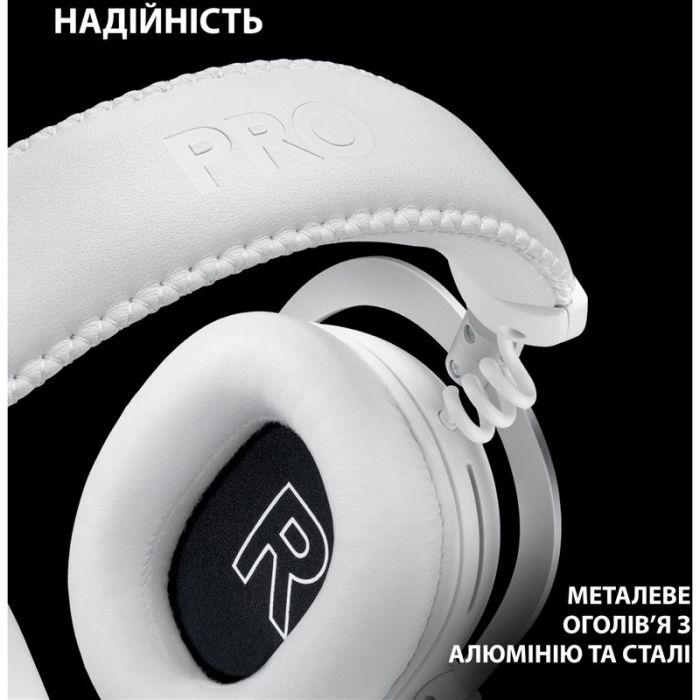 Гарнітура Logitech G Pro X2 Wireless LightSpeed White (981-001269)