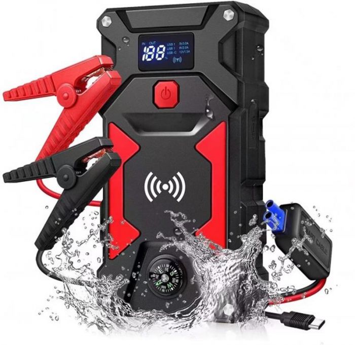 Пусковий пристрій для автомобілів ХоКо FNNEMGE series FG601 24000mAh Car Jump Starter Black (XK-FG601)